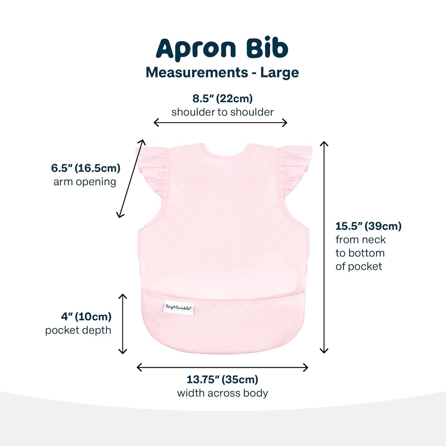 image:imageTiny Twinkle Mess Proof Baby Bib for Boys Waterproof Toddler Bib for Eating Baby Apron for Feeding Machine Washable Perfect Shower Gift Ocean Life 24YRose