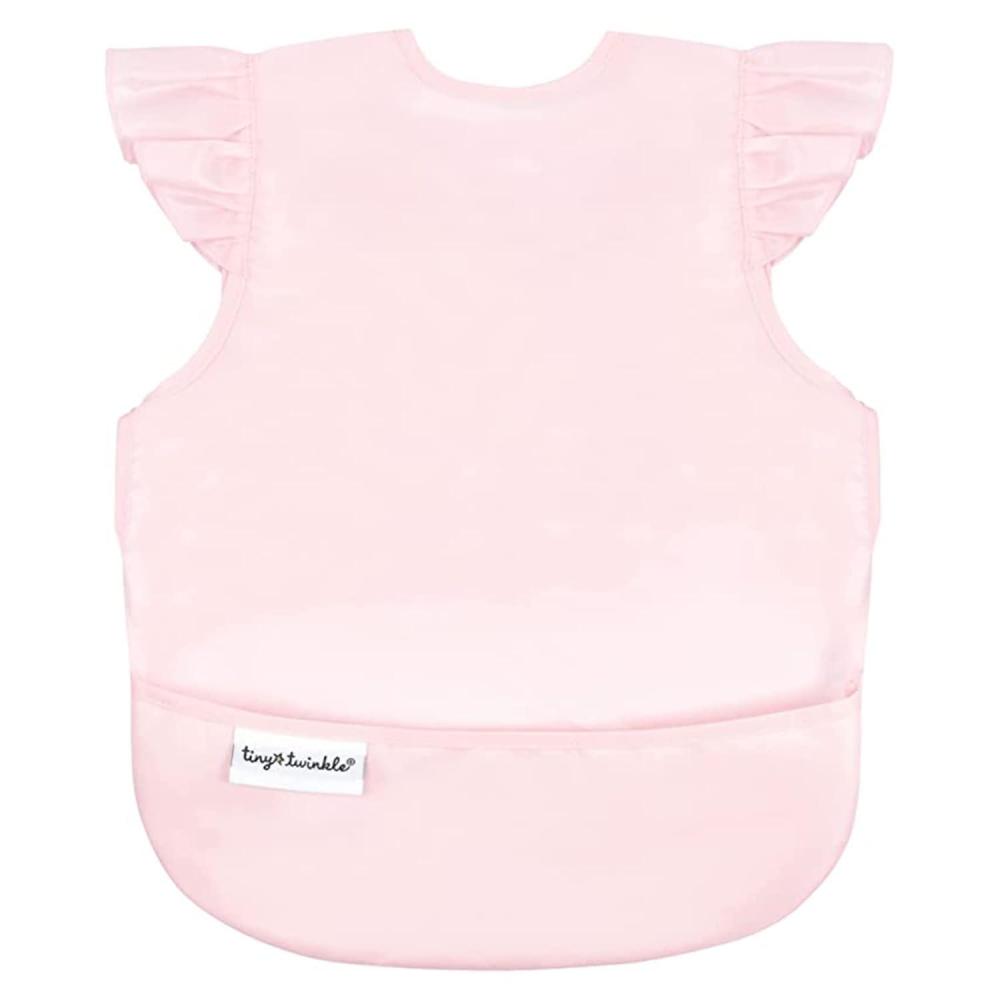 image:imageTiny Twinkle Mess Proof Baby Bib for Boys Waterproof Toddler Bib for Eating Baby Apron for Feeding Machine Washable Perfect Shower Gift Ocean Life 24YRose
