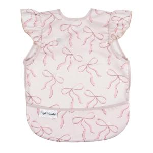 image:imageTiny Twinkle Mess Proof Baby Bib for Boys  Waterproof Toddler Bib for Eating  Baby Apron for Feeding Machine Washable  Perfect Shower Gift Ocean Life 24YBows
