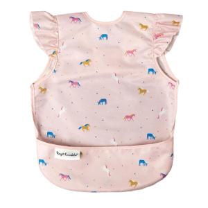 image:imageTiny Twinkle Mess Proof Baby Bib for Boys  Waterproof Toddler Bib for Eating  Baby Apron for Feeding Machine Washable  Perfect Shower Gift Ocean Life 24YUnicorn Confetti