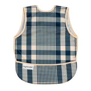 image:imageTiny Twinkle Mess Proof Baby Bib for Boys  Waterproof Toddler Bib for Eating  Baby Apron for Feeding Machine Washable  Perfect Shower Gift Ocean Life 24YGingham
