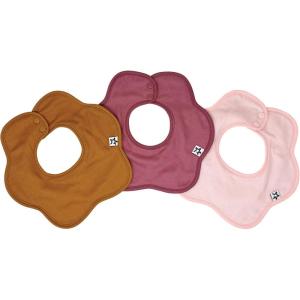 image:imageTiny Twinkle Roundabout Drool Bibs  360 Rotating Waterproof and Absorbent Teething Baby BibsCinnamon Set 3pack