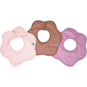 image:imageTiny Twinkle Roundabout Drool Bibs  360 Rotating Waterproof and Absorbent Teething Baby BibsGirl Set Pink 3pack