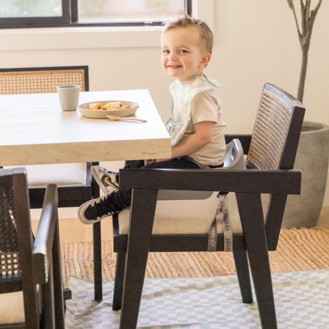 image:imageTiny Twinkle Splat Mat for Under High Chair or Table 44 x 44 Waterproof amp MessProof High Chair Mat for Baby Machine Washable for Mealtime or ArtBeige CheckersSage Checkers