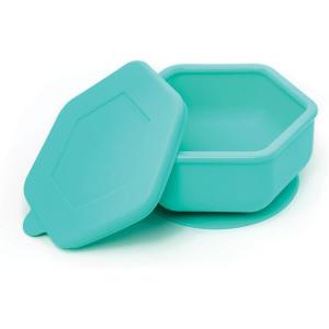 image:imageTiny Twinkle Silicone Suction Bowl with Lid for Baby and Toddler  100 Silicone  BPA Free  Microwave Safe  Suction Bowls For Baby Snack Containers For Toddlers CoralMint