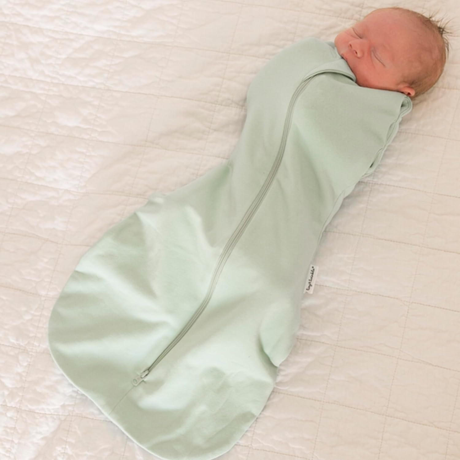 image:imageTiny Twinkle Baby Sleep Sack 612 Months 10 TOG Cotton amp Elastane Wearable Blanket Swaddle Transition MicroFleece Machine Washable OrchidIce Blue