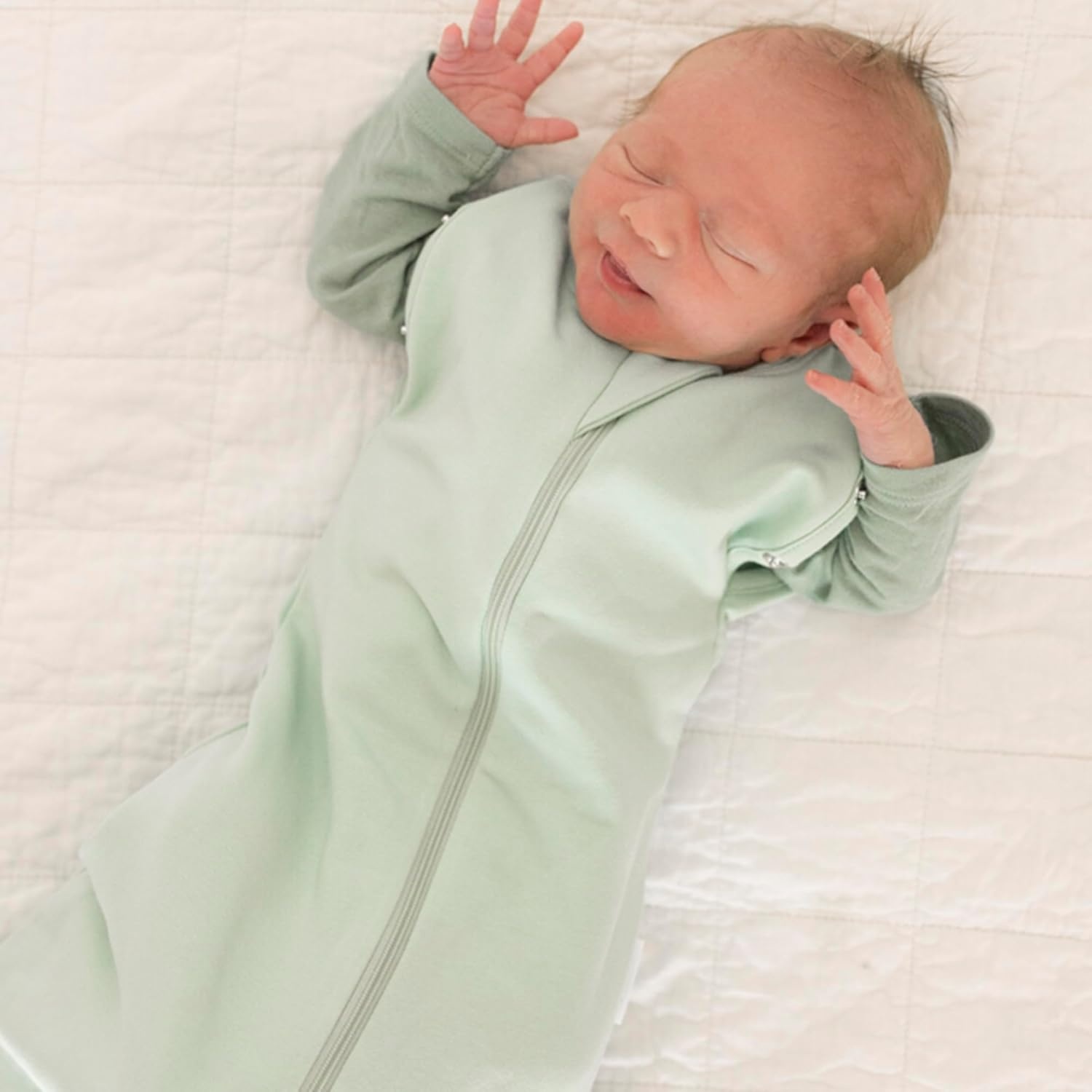 image:imageTiny Twinkle Baby Sleep Sack 612 Months 10 TOG Cotton amp Elastane Wearable Blanket Swaddle Transition MicroFleece Machine Washable OrchidIce Blue