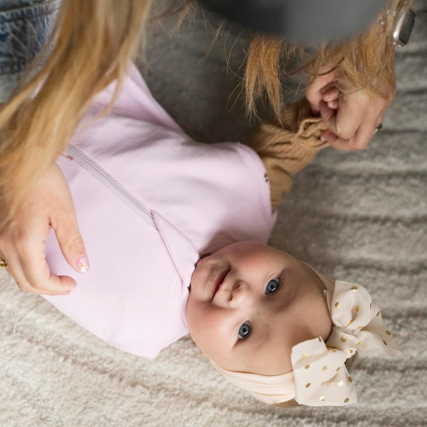 image:imageTiny Twinkle Baby Sleep Sack 612 Months 10 TOG Cotton amp Elastane Wearable Blanket Swaddle Transition MicroFleece Machine Washable OrchidOrchid
