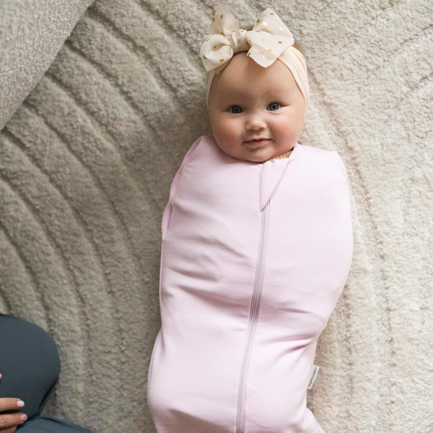 image:imageTiny Twinkle Baby Sleep Sack 612 Months 10 TOG Cotton amp Elastane Wearable Blanket Swaddle Transition MicroFleece Machine Washable OrchidOrchid