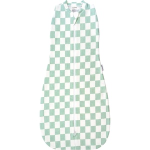 image:imageTiny Twinkle Baby Sleep Sack 612 Months 10 TOG Cotton amp Elastane Wearable Blanket Swaddle Transition MicroFleece Machine Washable OrchidSage Checkers