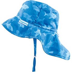 image:imageTiny Twinkle Protective Sun Hats with Flaps for Babies amp ToddlersLightweight QuickDry Hat for BeachampSwimHappy Sharks