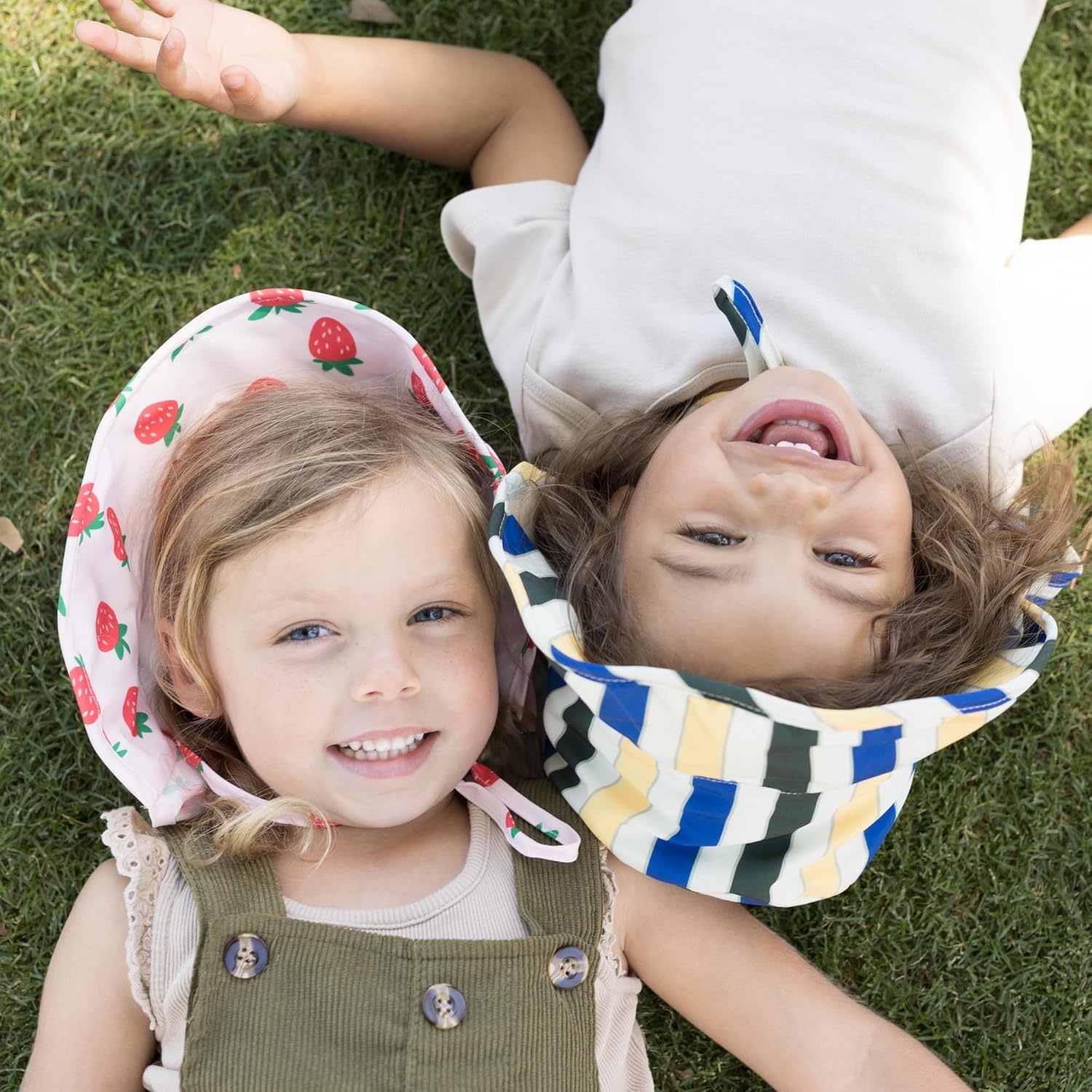 image:imageTiny Twinkle Sun Protection Baby Flap Hat with UPF 50 Sun Protection for Baby and Toddler Boys and GirlsRetro Stripe
