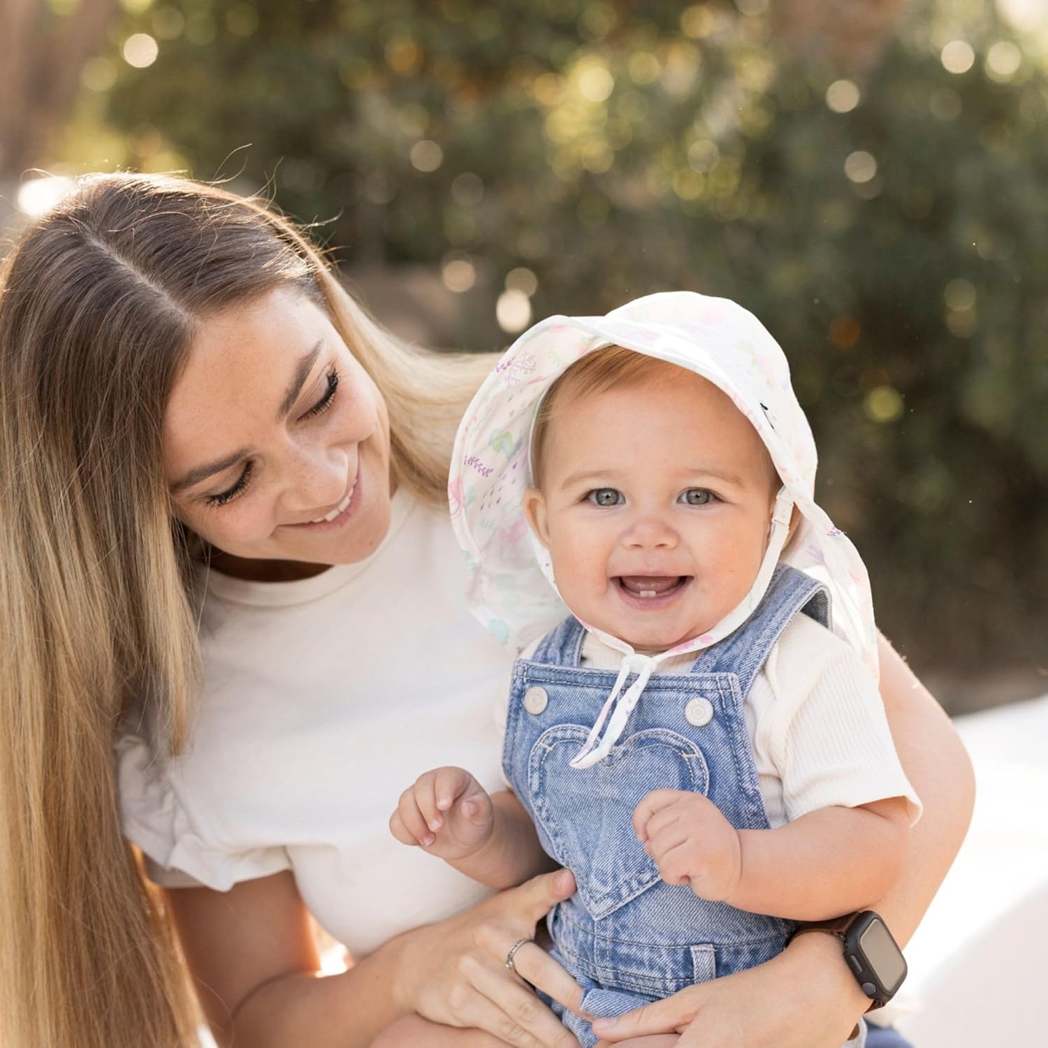 image:imageTiny Twinkle Sun Protection Baby Flap Hat with UPF 50 Sun Protection for Baby and Toddler Boys and GirlsUnder the Sea