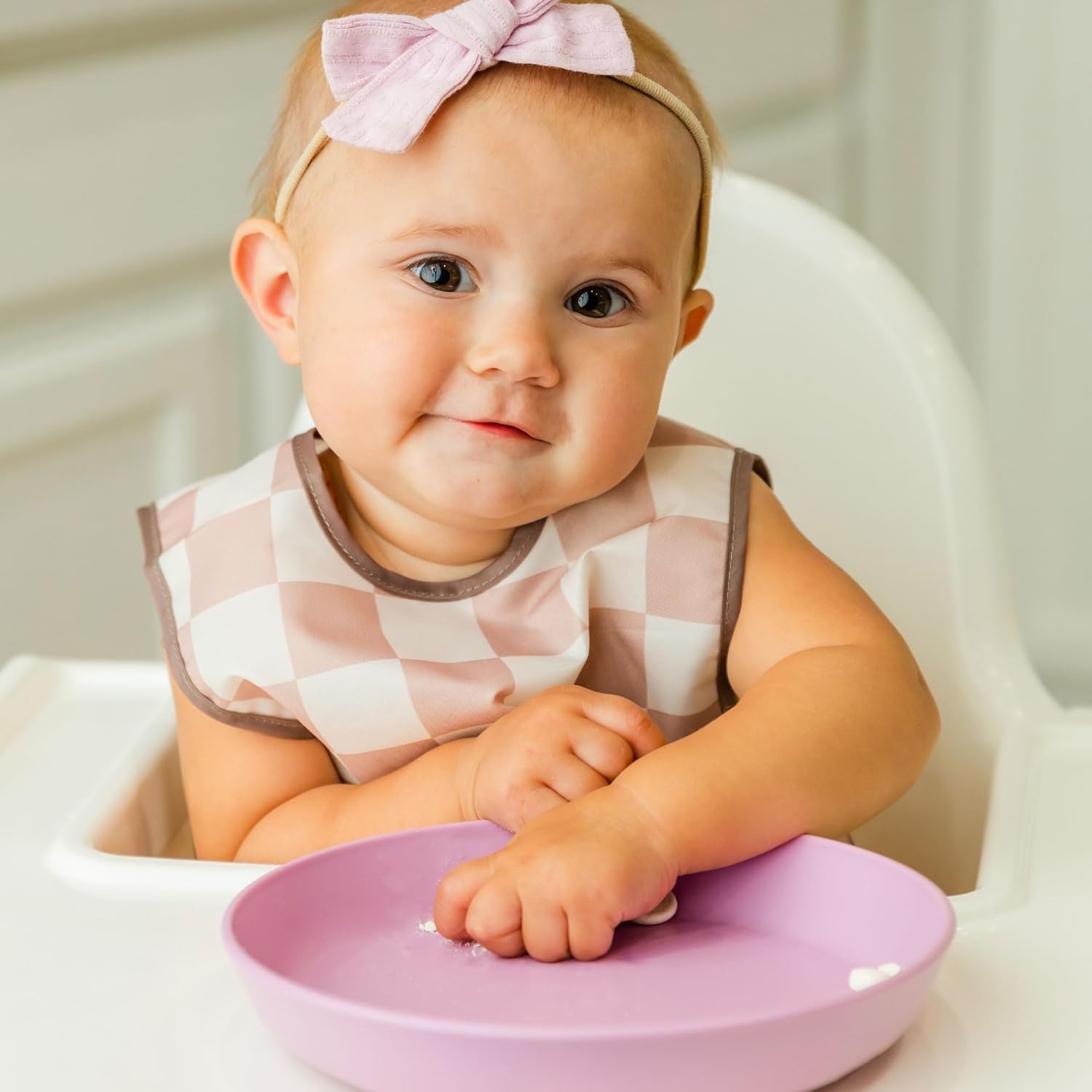 image:imageTiny Twinkle Tableware 3 Pack Dish Set BPAFree Cups Plates and Bowls Sets For Kids and Toddlers Polypropylene Plastic Dinnerware Set Sage Charcoal IceBlue PlateRose Peach LilacPlate